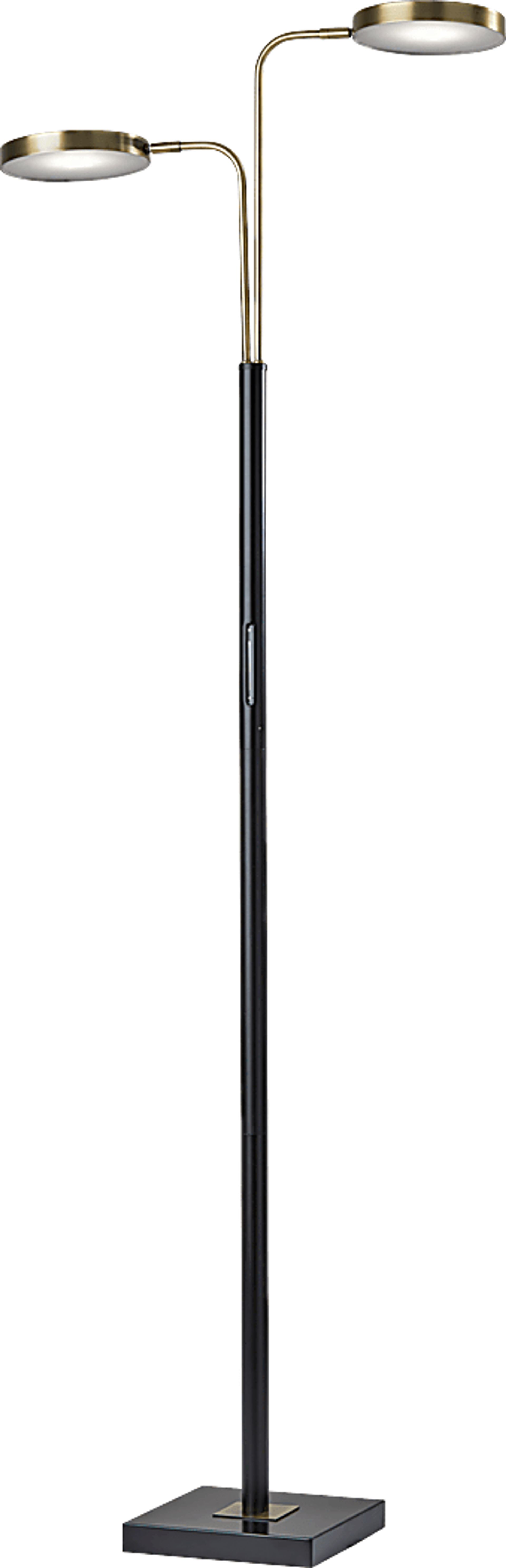 Gill Road Black Floor Lamp - Image 1