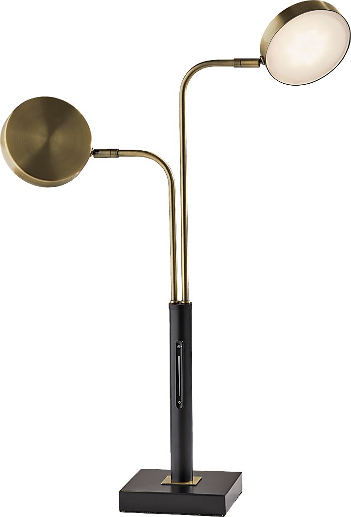 Gill Road Black Lamp