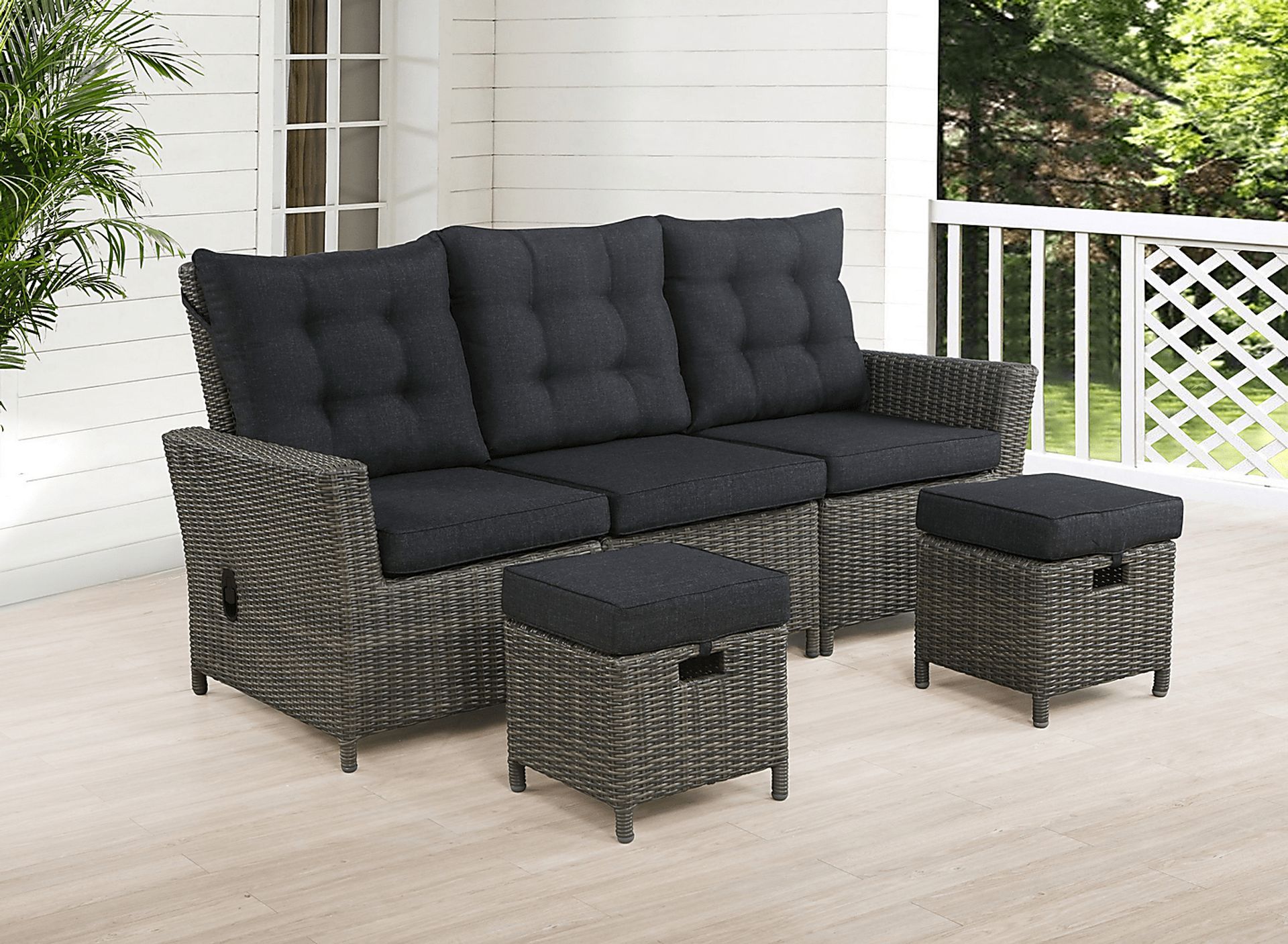 Gilleland Gray 3 Pc Outdoor Seating Set - Image 13