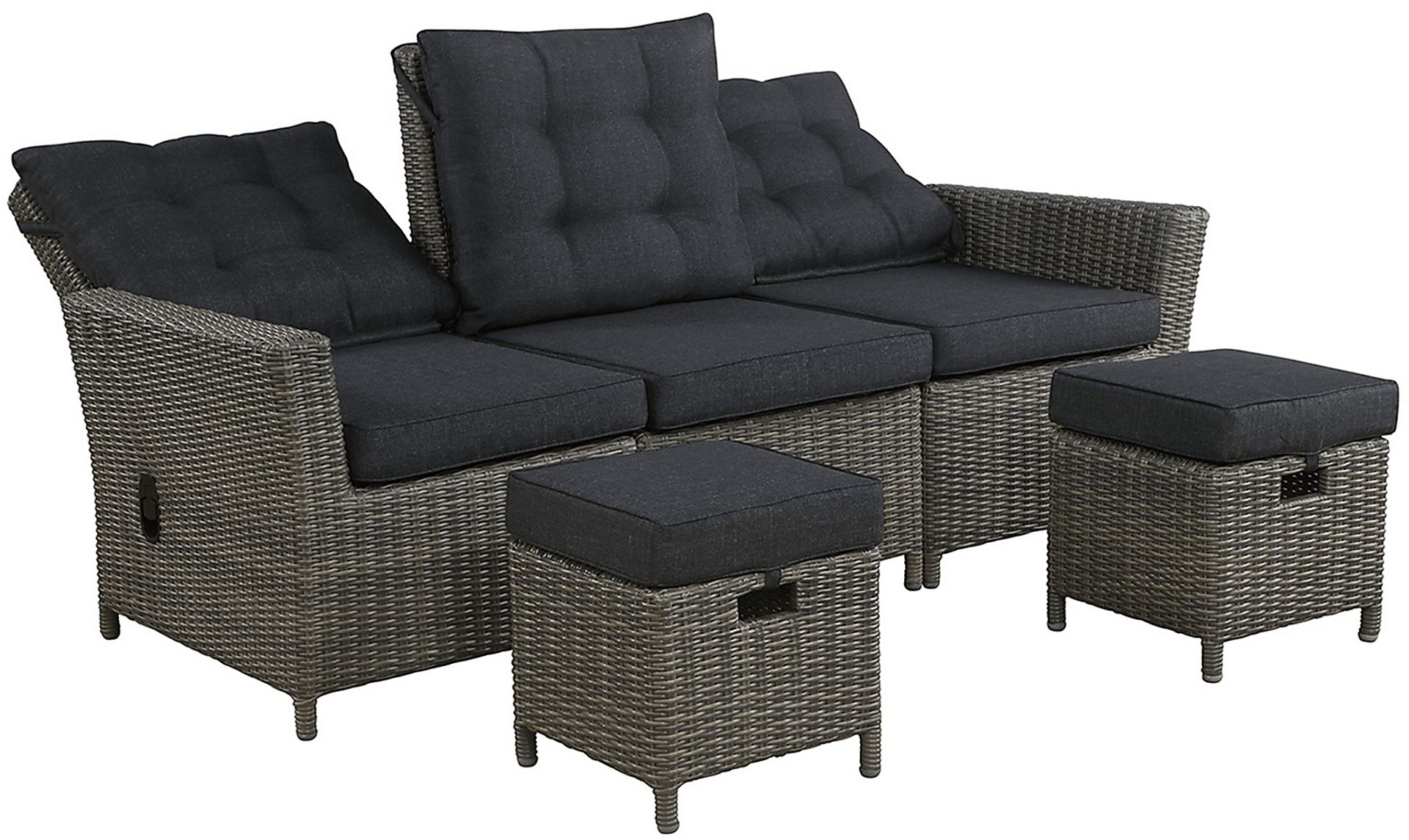Gilleland Gray 3 Pc Outdoor Seating Set - Image 2
