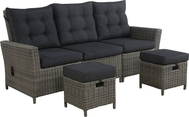 Gilleland Gray 3 Pc Outdoor Seating Set - Thumbnail - Image 1