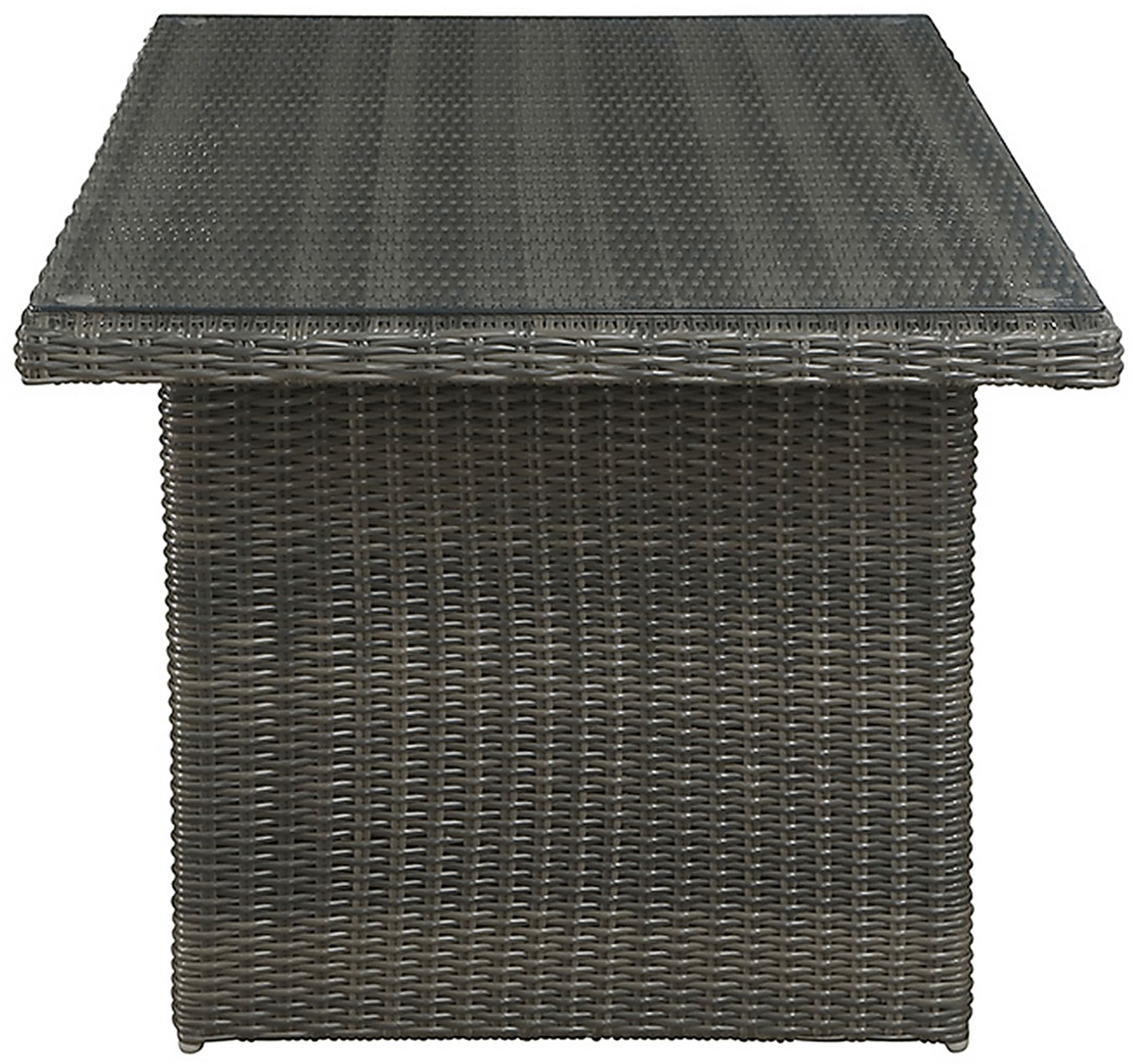 Gilleland Gray Outdoor Cocktail Table - Image 3