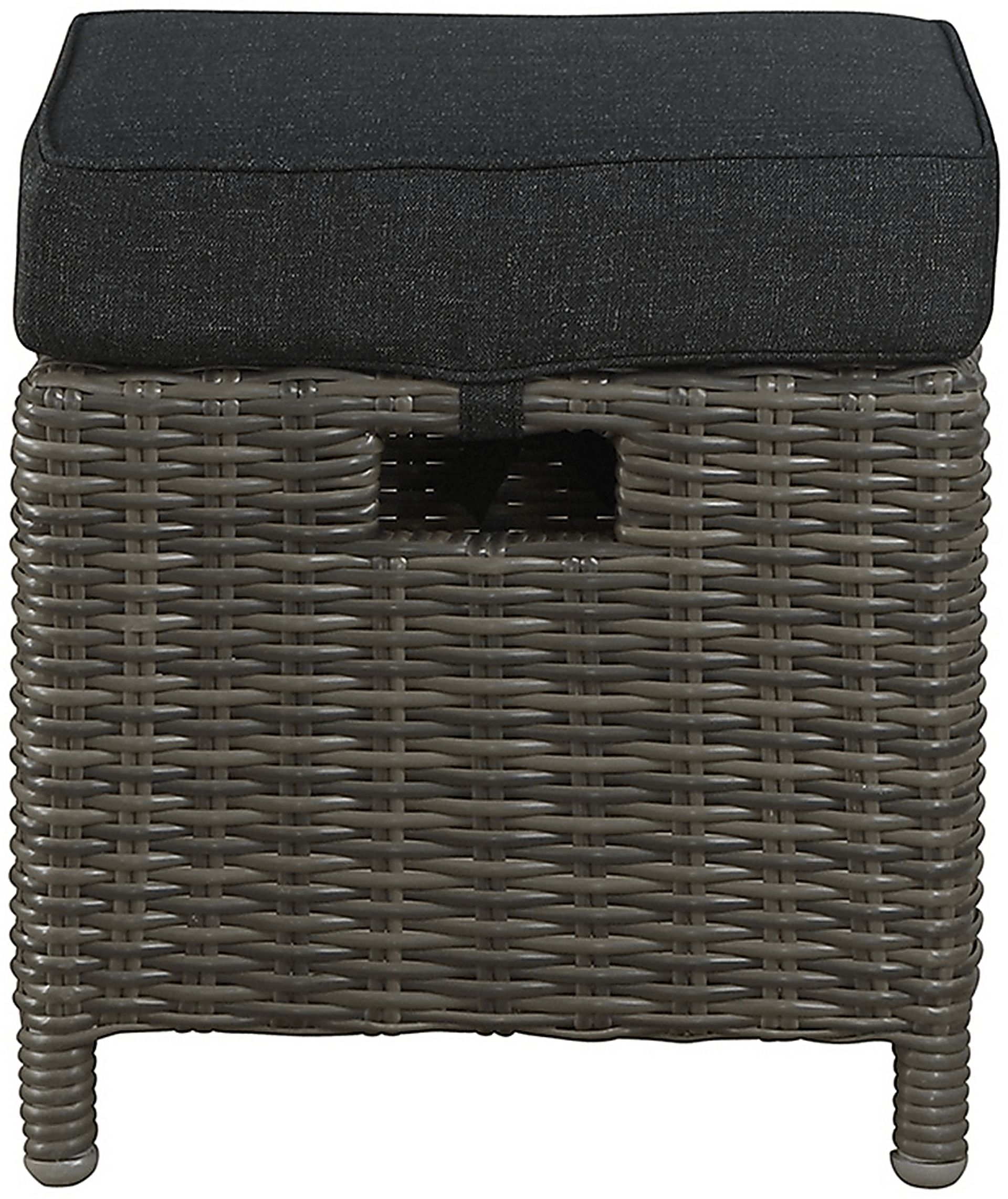 Gilleland Gray Outdoor Ottoman, Set of 2 - Image 3