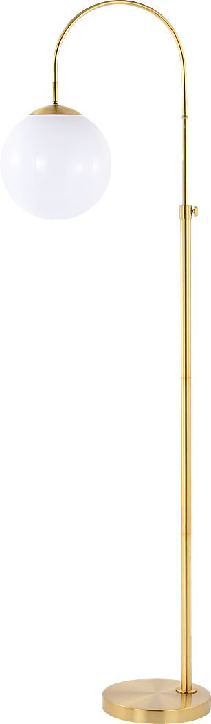 Gillespie Drive Gold Floor Lamp