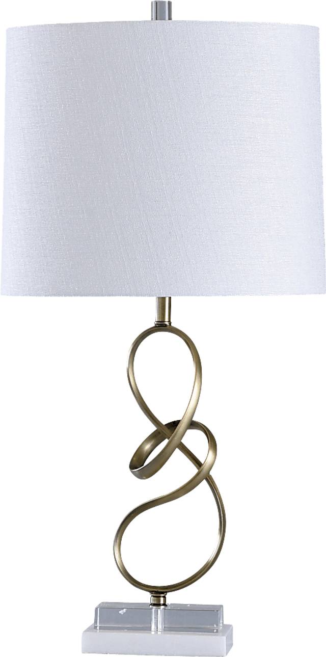 Gillespie Gold Lamp - Thumbnail - Image 1