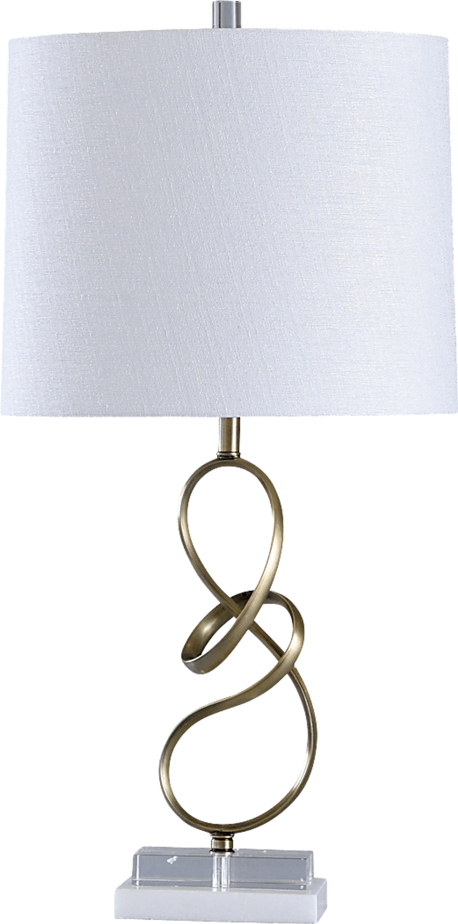Gillespie Gold Lamp - Image 1