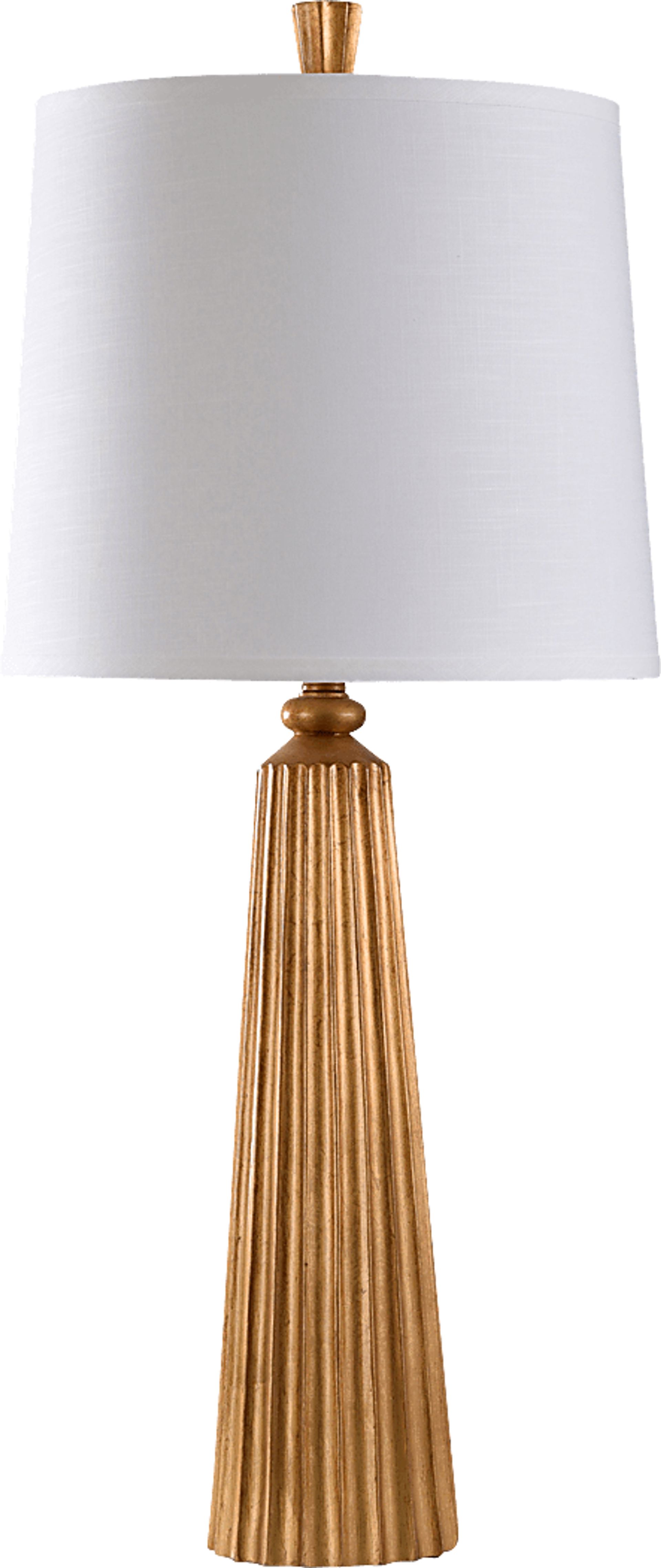 Gillespie Post Gold Lamp - Image 1