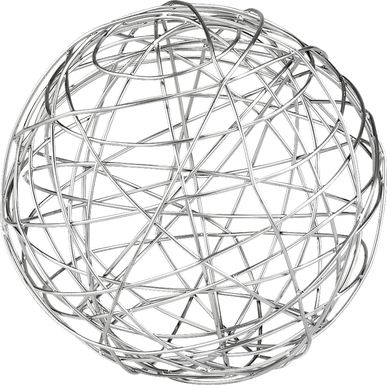 Gilliam Silver Large Sphere