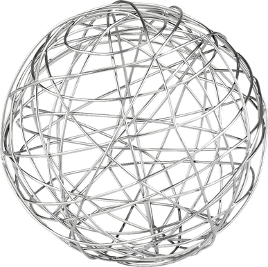 Gilliam Silver Large Sphere