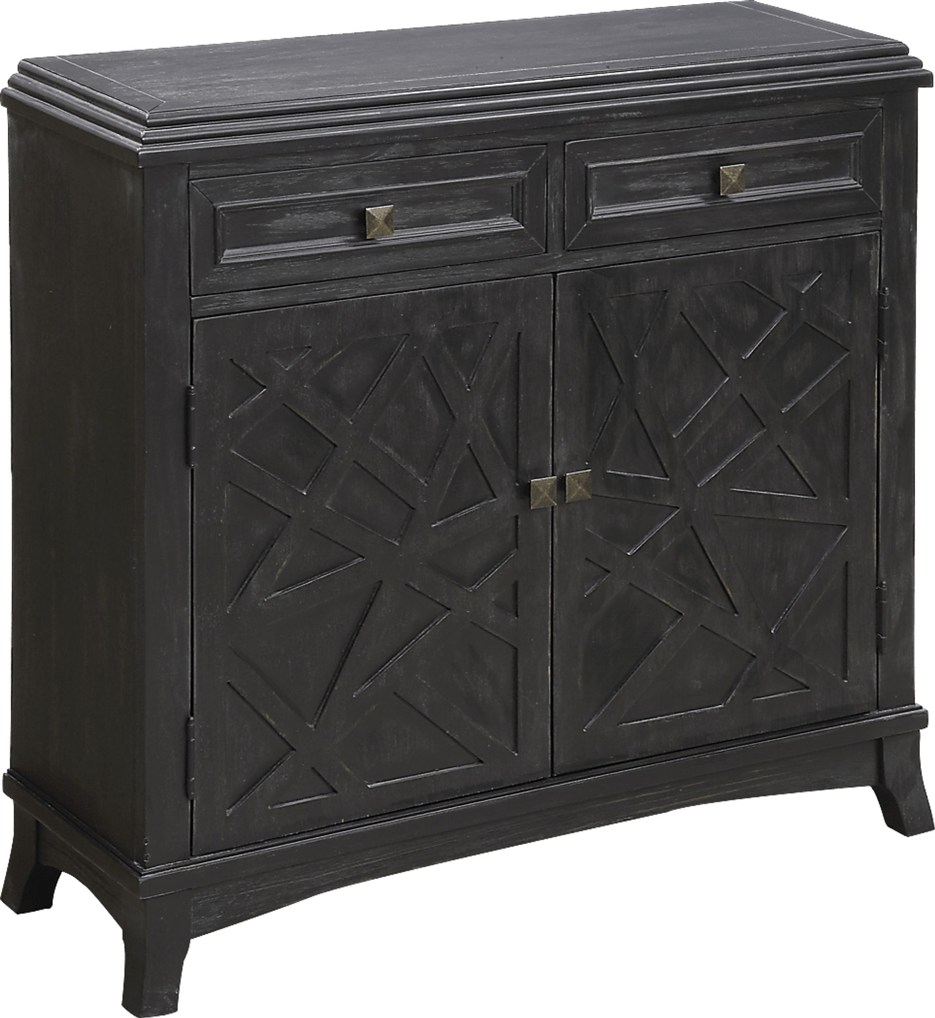 Gillis Grove Black Accent Cabinet - Image 1