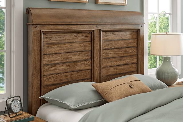 Gillon Ferry Brown 5 Pc King Panel Bedroom - Thumbnail - Image 3