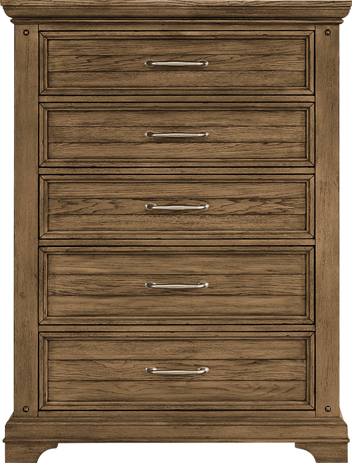 Gillon Ferry Brown Dark Wood Chest | Rooms to Go