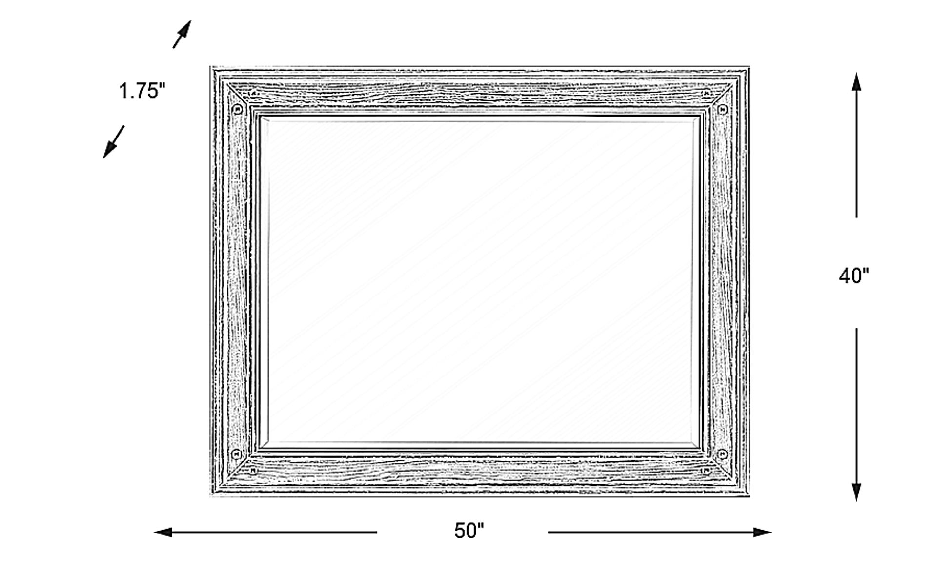 Dimension Image. Please refer to the Dimension Tab on this page for dimension details.
