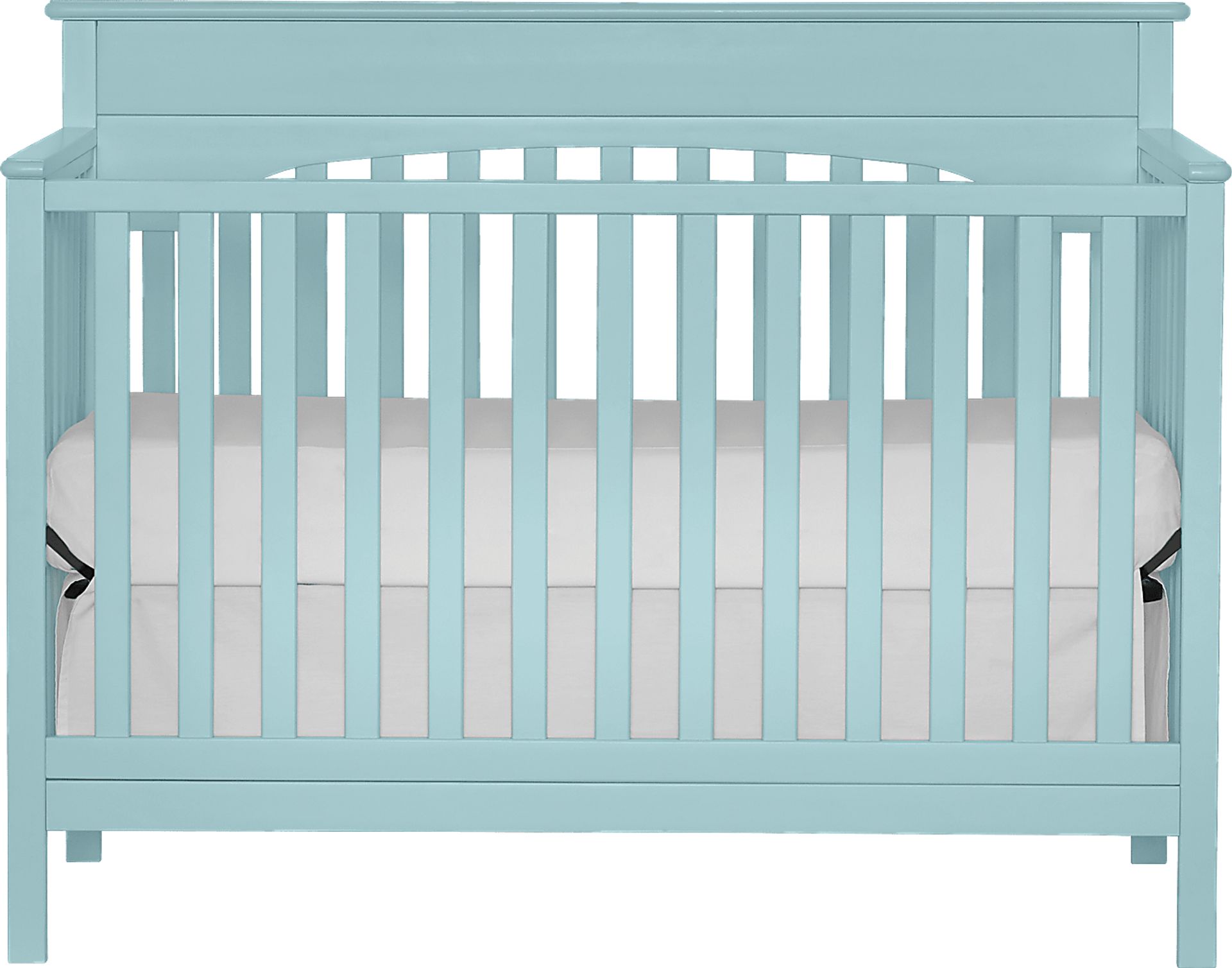 Gilroy Mint Convertible Crib with Toddler Rail - Image 2