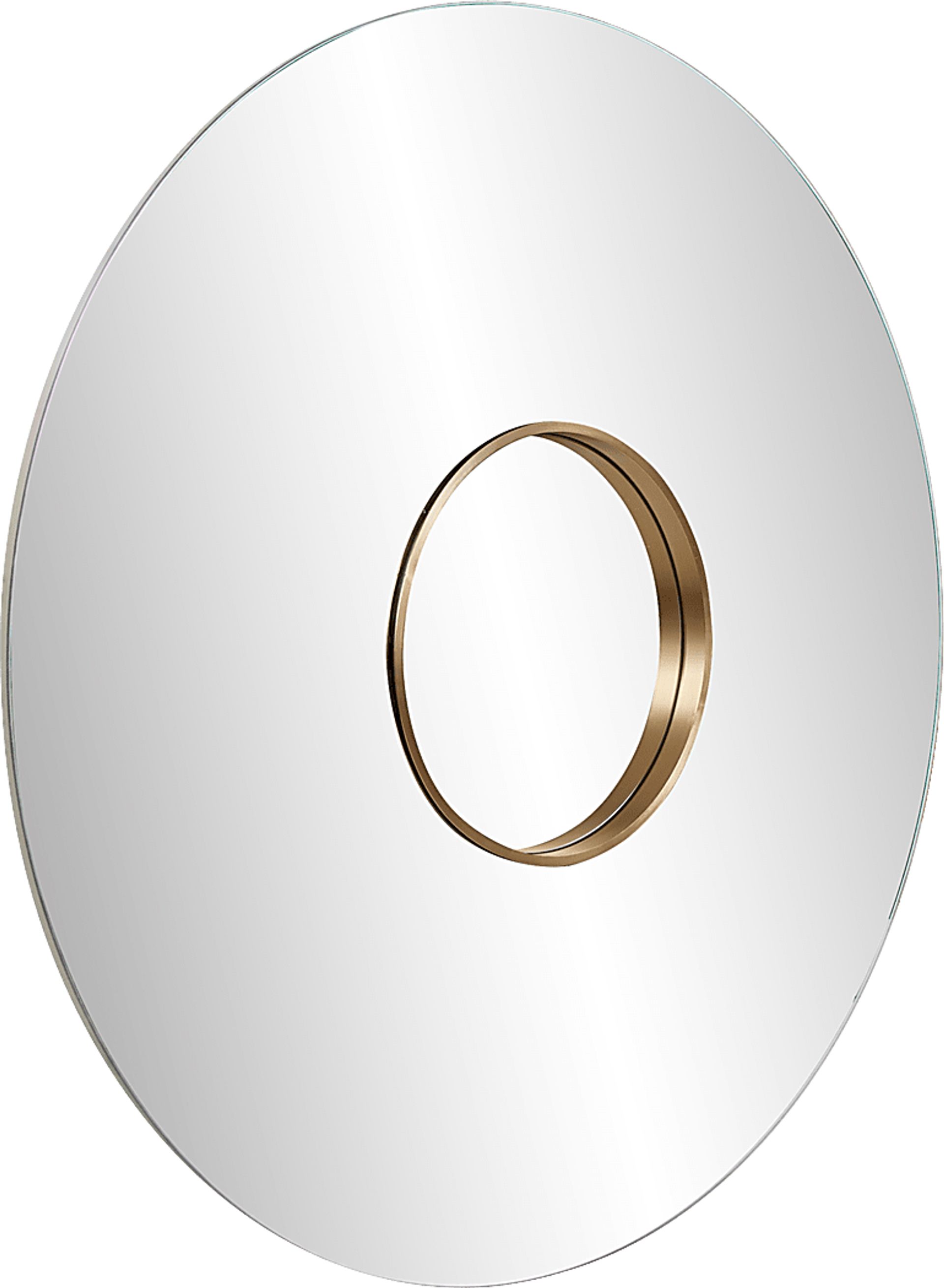 Gilsey Silver Round Mirror - Image 2