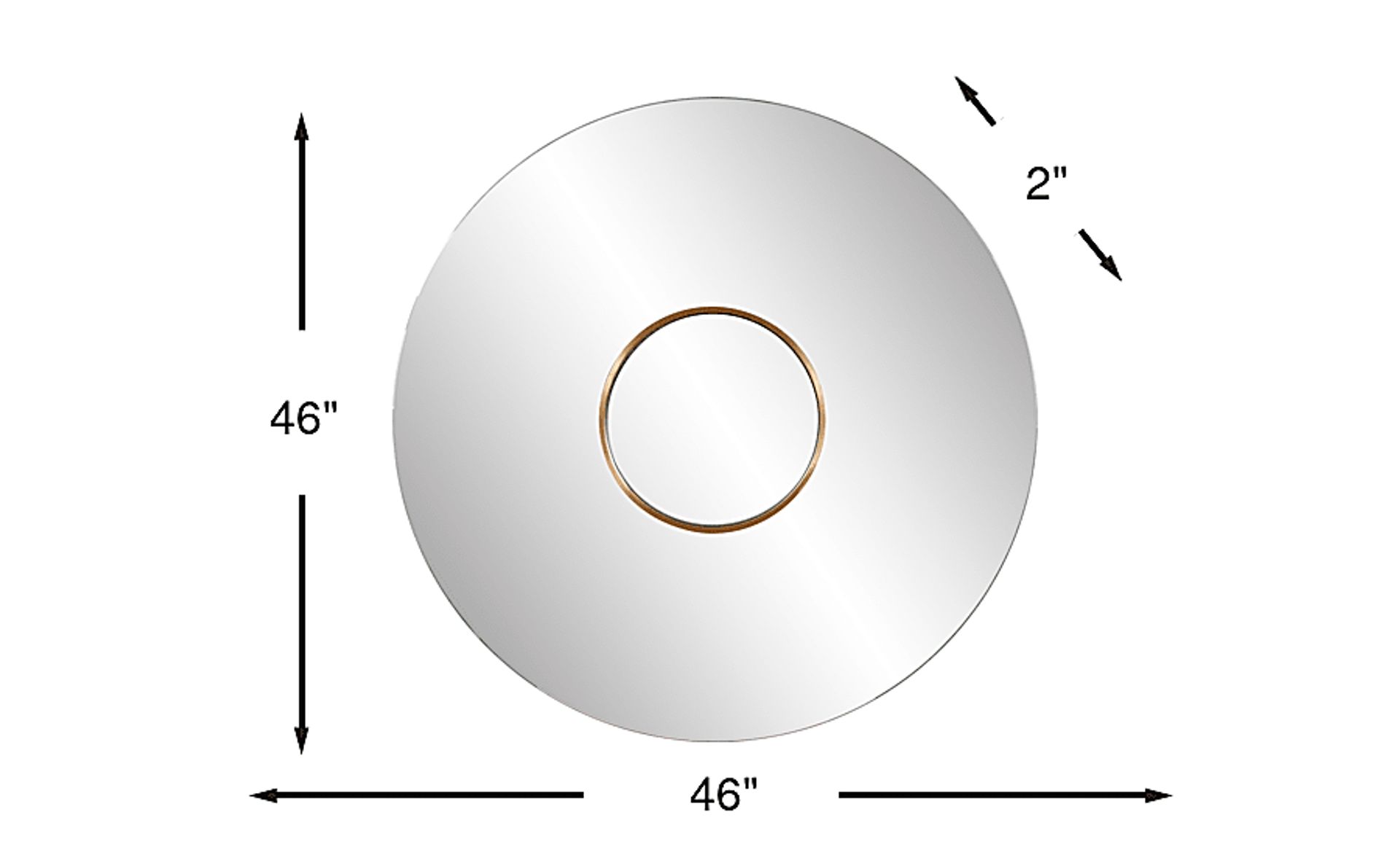 Dimension Image. Please refer to the Dimension Tab on this page for dimension details.
