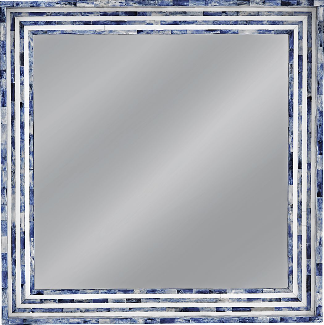 Gilston Blue Mirror