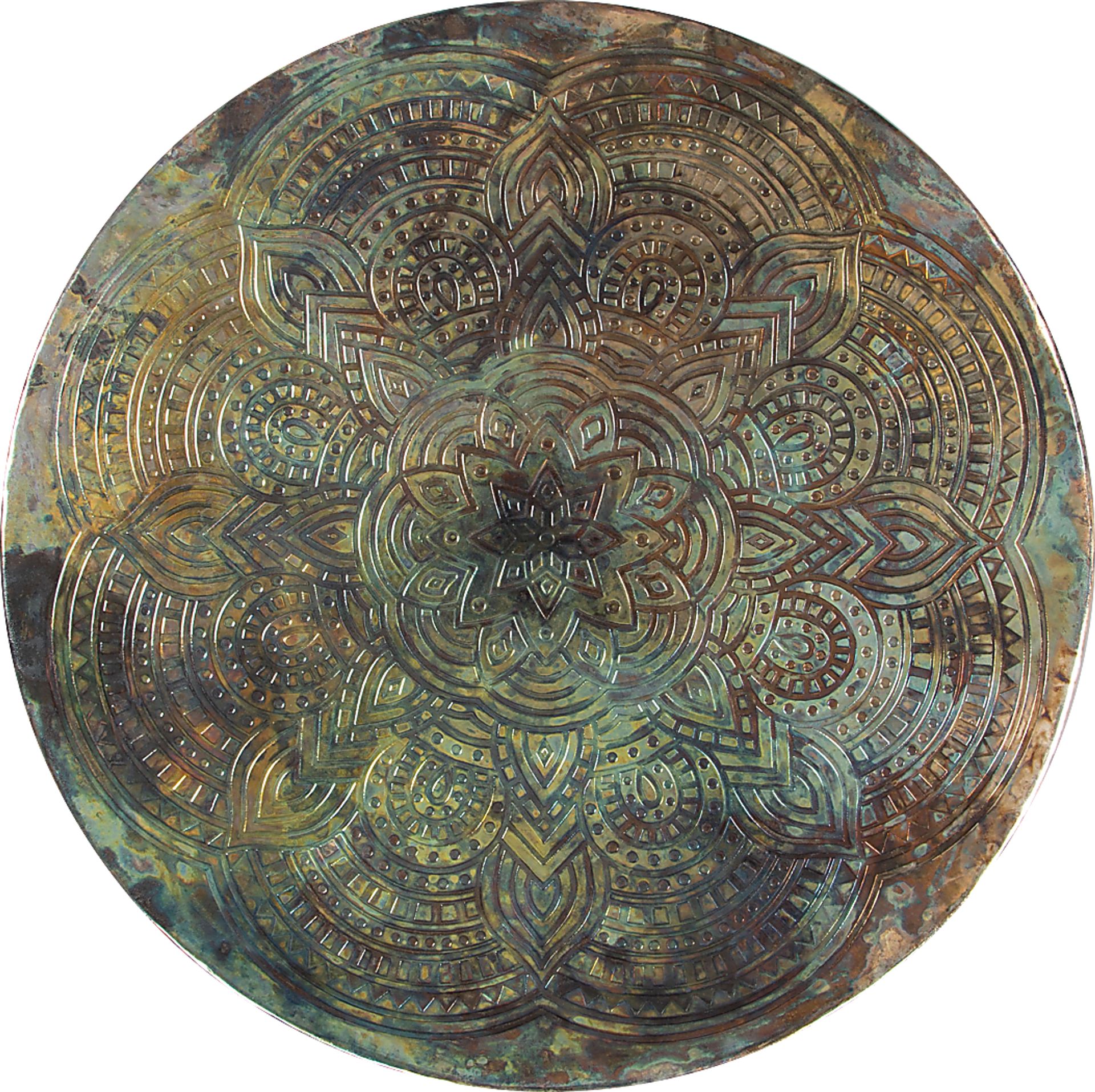 Ginami Silver End Table - Image 5