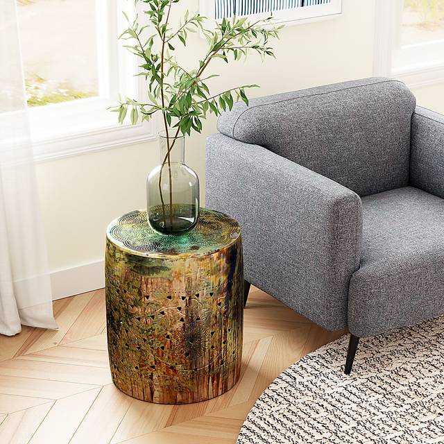 Ginami Silver End Table - Thumbnail - Image 8