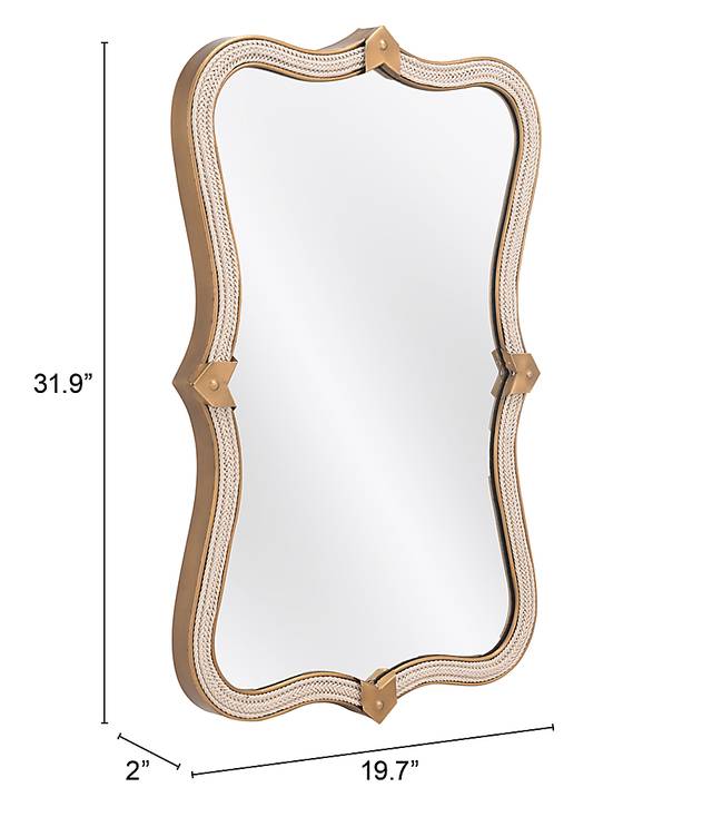 Gingerbrie Gold Mirror - Thumbnail - Image 5