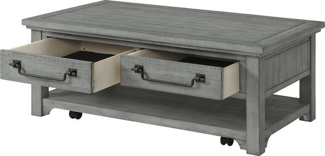 Gingerich Gray Coffee Table - Thumbnail - Image 2