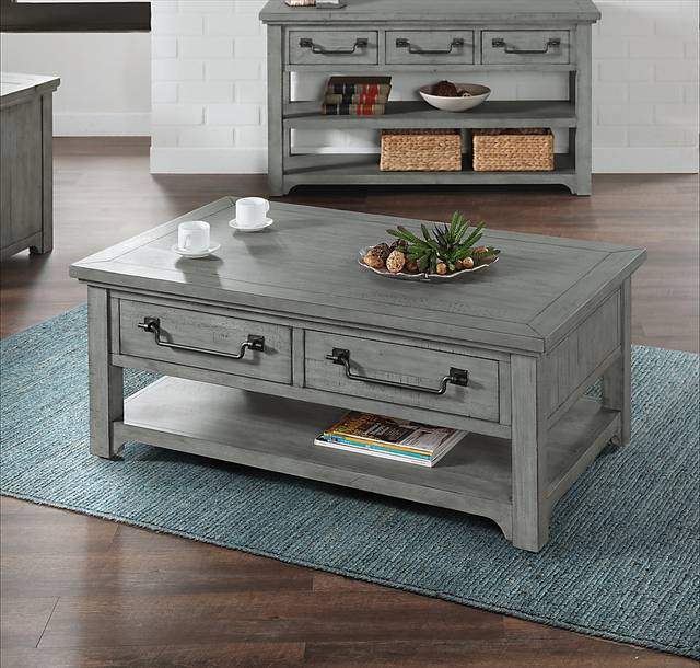 Gingerich Gray Coffee Table - Thumbnail - Image 6
