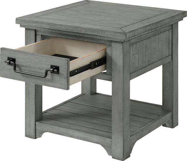 Gingerich Gray End Table - Thumbnail - Image 2