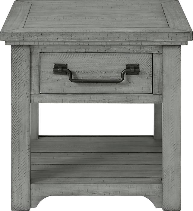 Gingerich Gray End Table - Thumbnail - Image 3