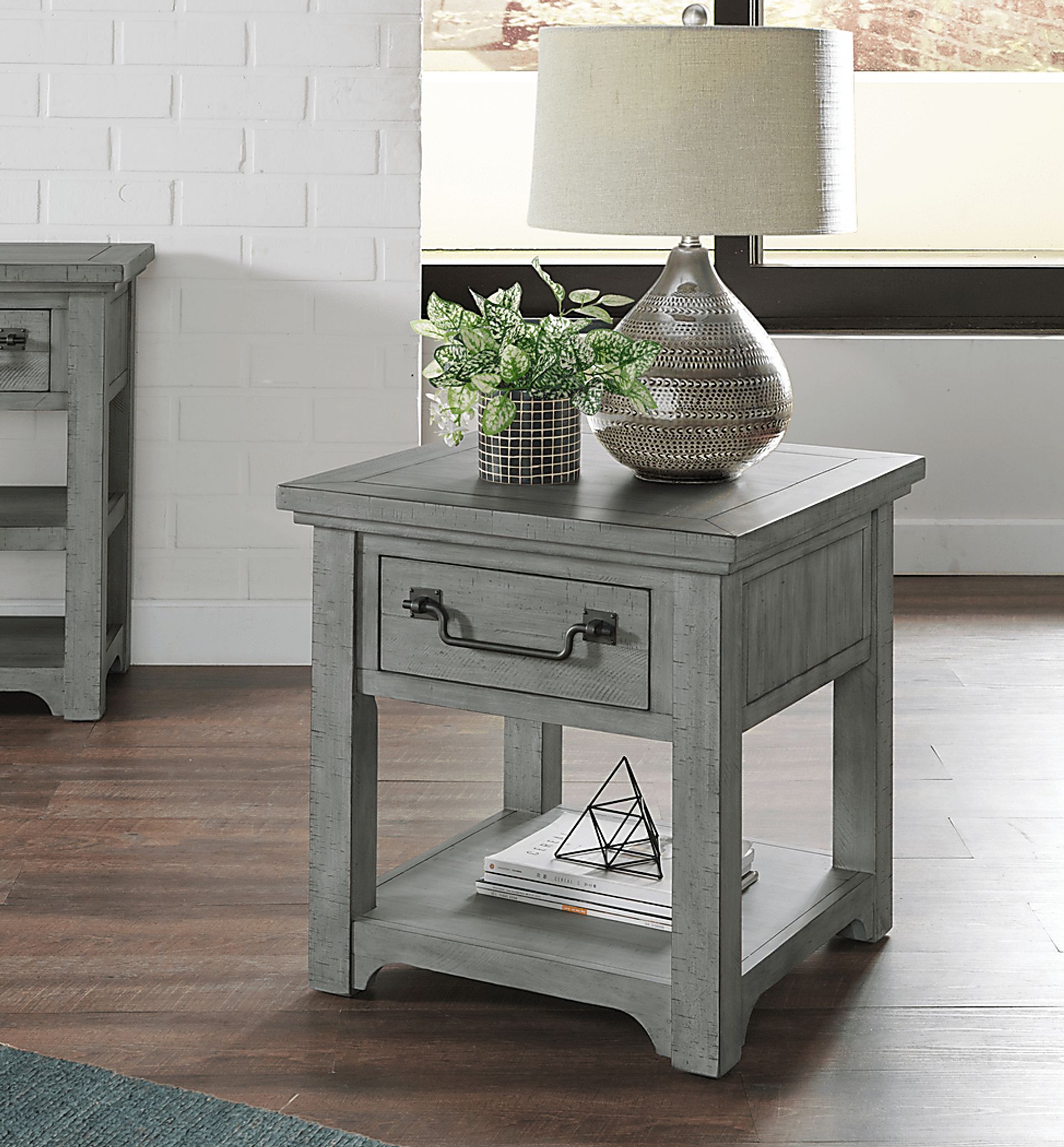Gingerich Gray End Table - Image 7