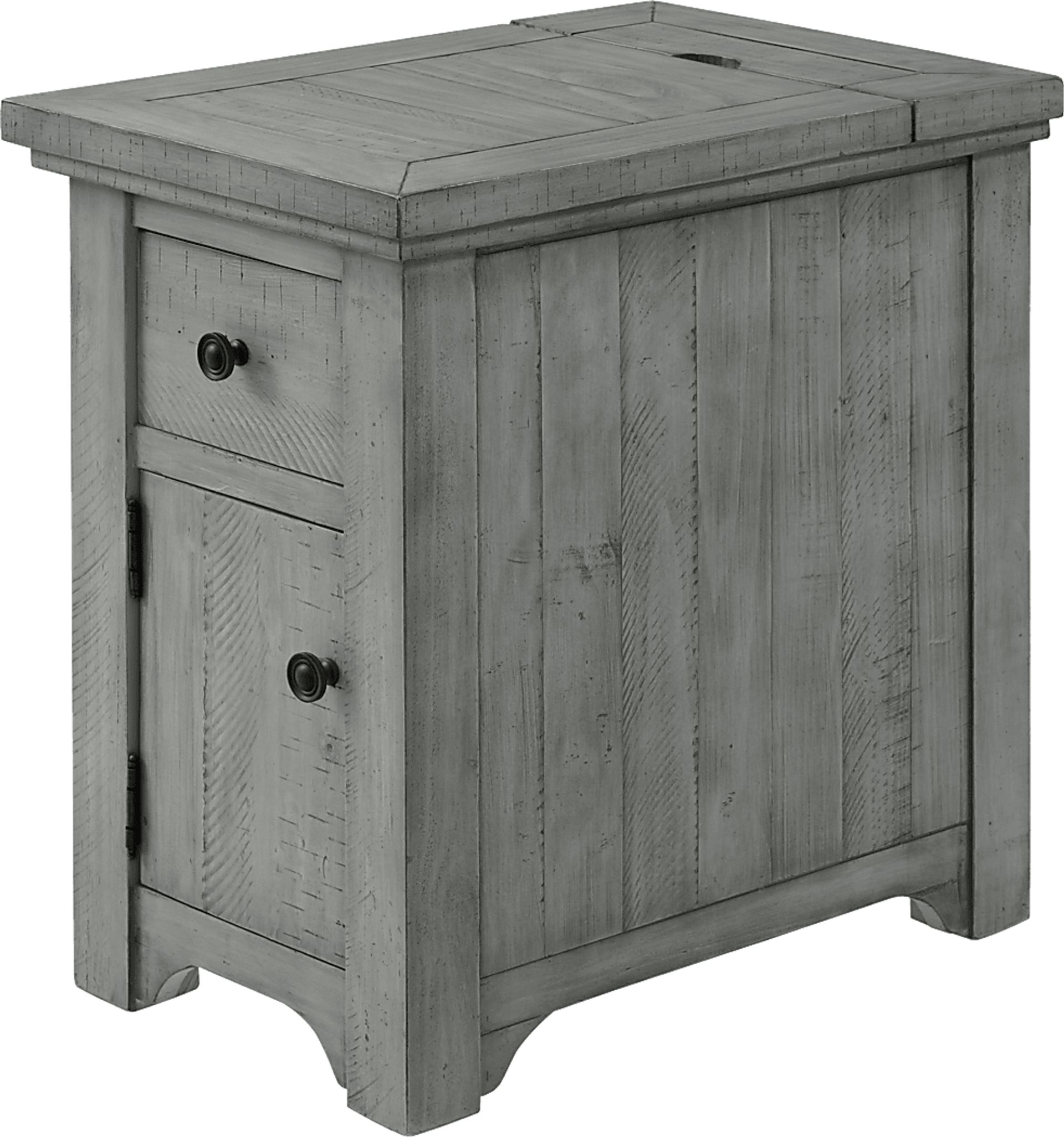 Gingerich Gray End Table - Image 1