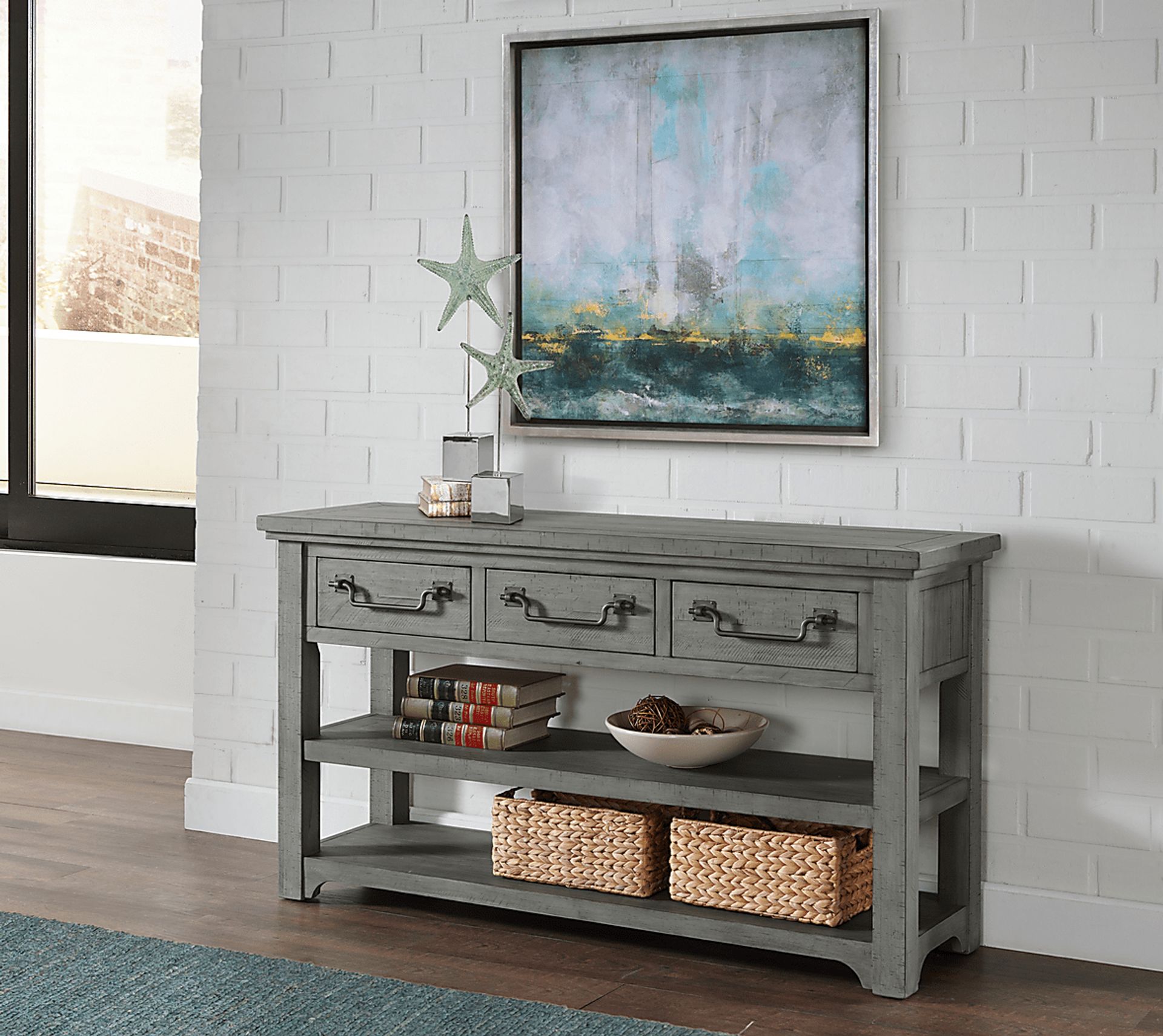 Gingerich Gray Sofa Table - Image 6