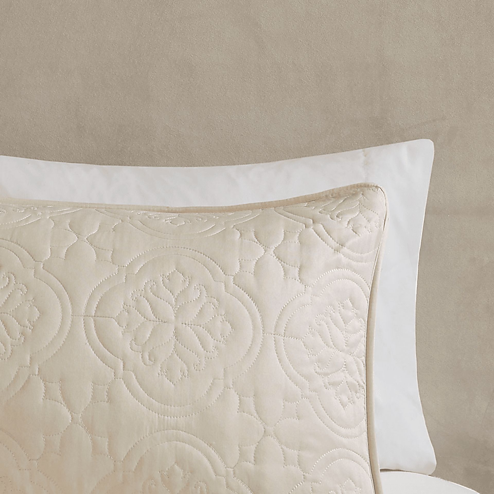 Gingerish Cream 3 Pc King/California King Bedspread - Image 3