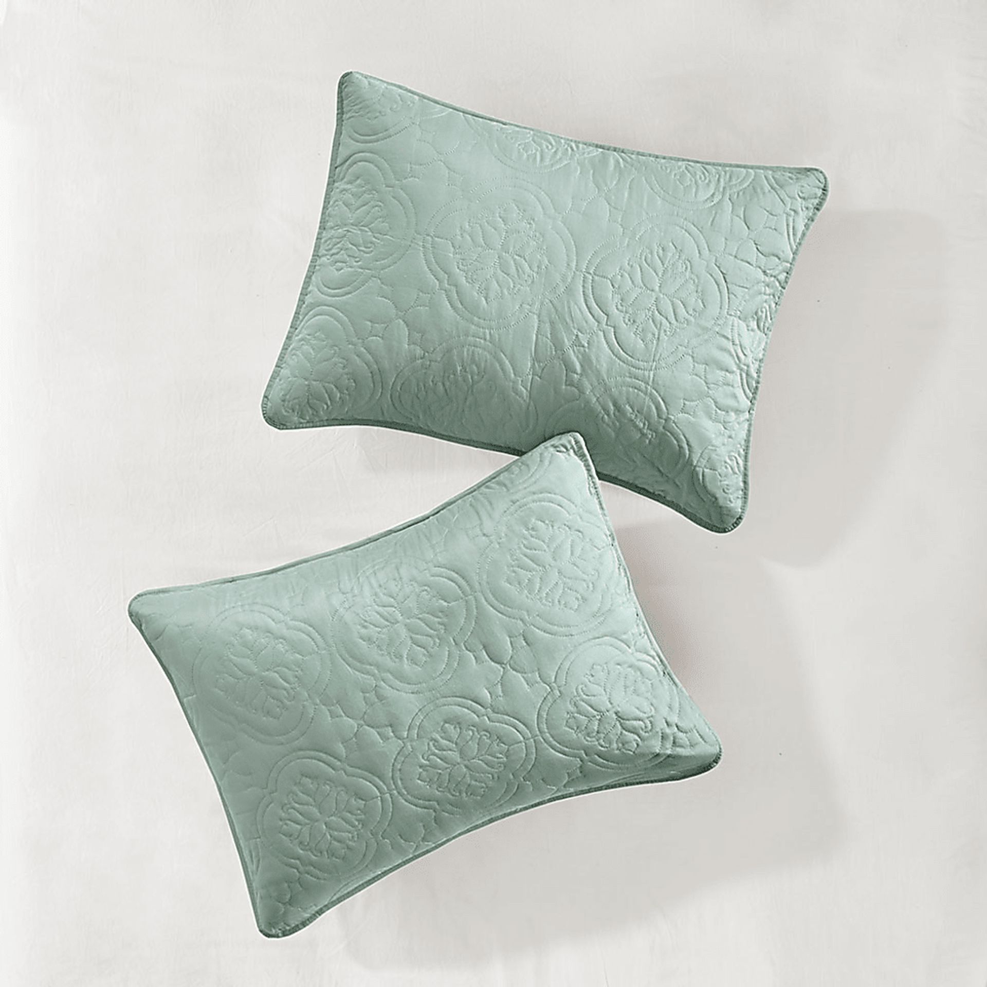 Gingerish Seafoam 3 Pc Full/Queen Bedspread - Image 6