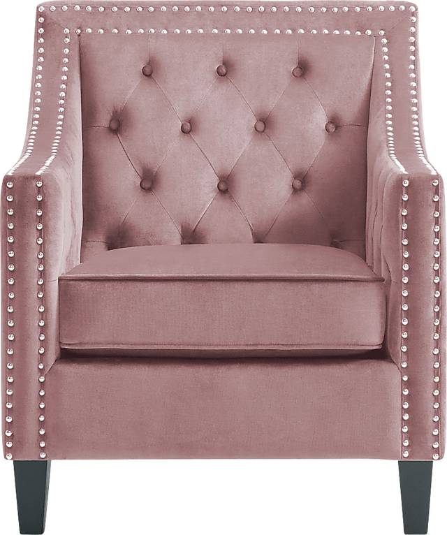 Ginnbrooke Blush Accent Chair - Thumbnail - Image 4