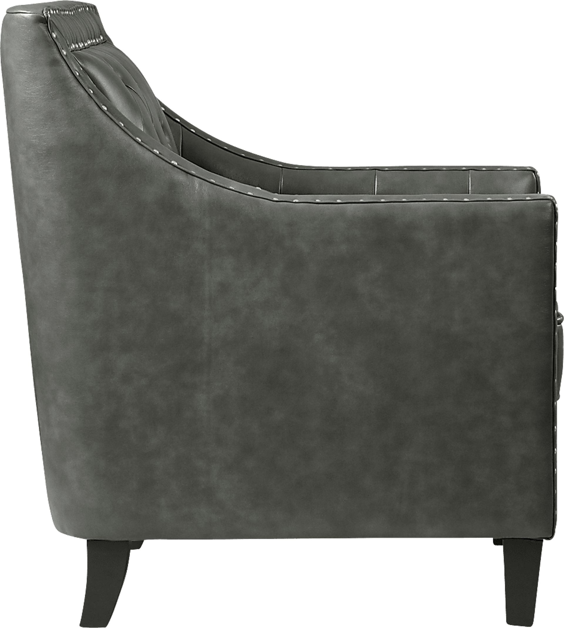 Ginnbrooke Dark Gray Accent Chair - Image 3