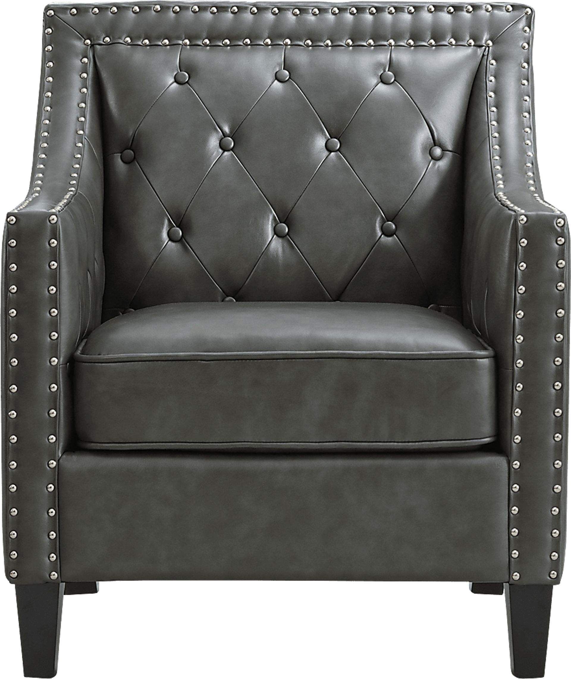 Ginnbrooke Dark Gray Accent Chair - Image 4