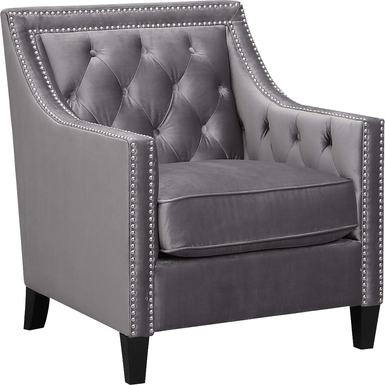 Ginnbrooke Gray Accent Chair