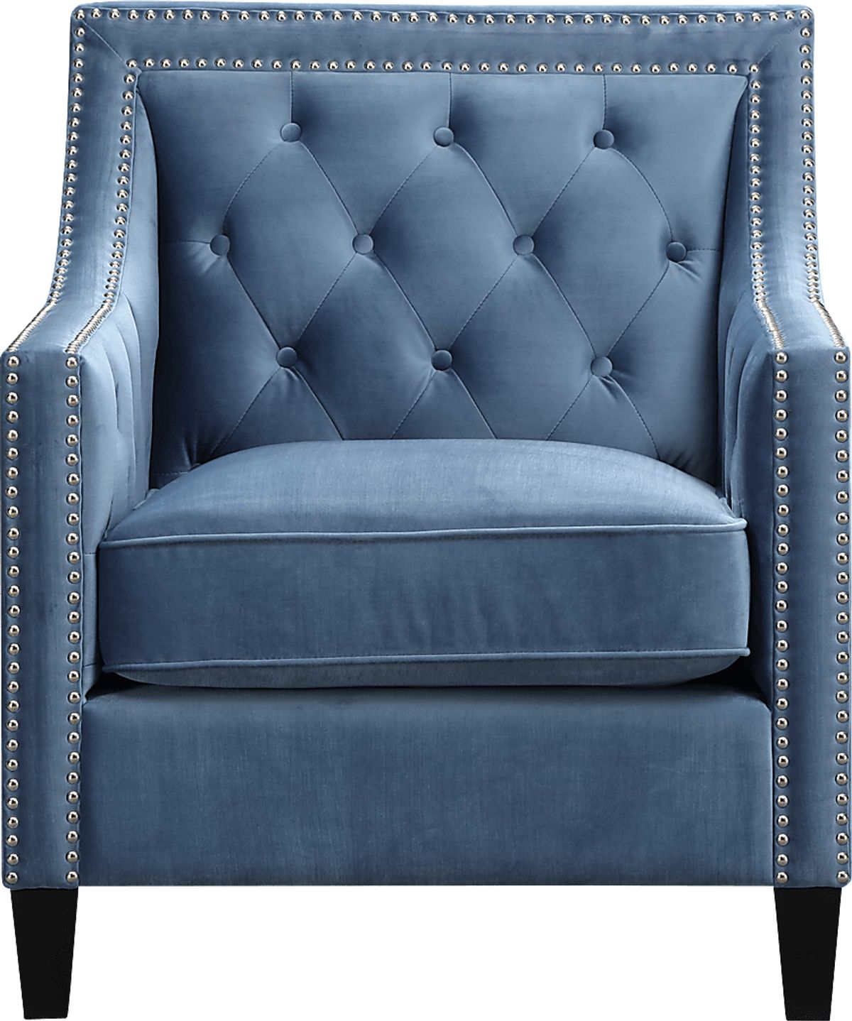 Ginnbrooke Marine Blue Polyester Fabric Accent Chair Rooms to Go — free download