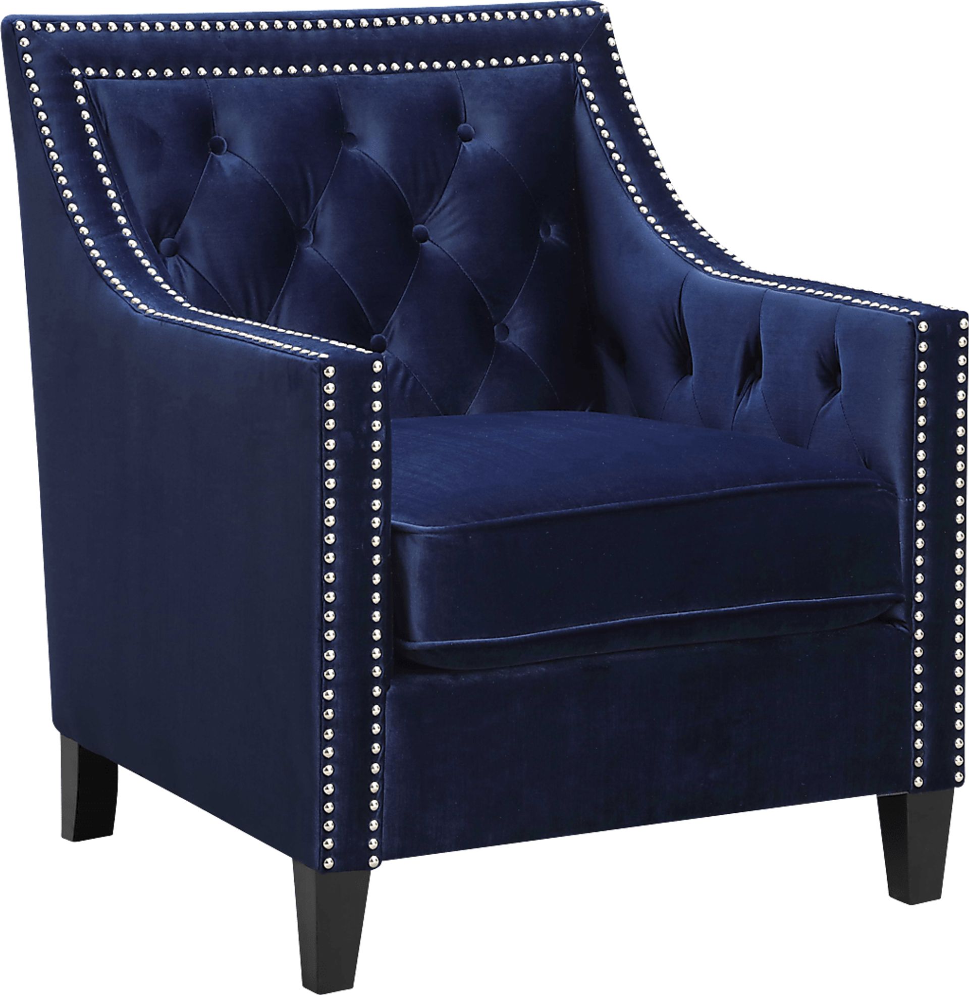 Ginnbrooke Navy Accent Chair - Image 1