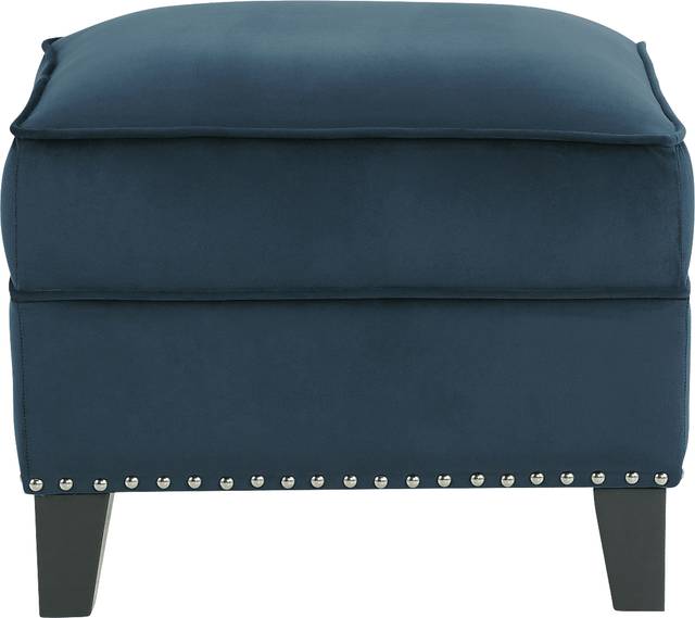 Ginnbrooke Navy Ottoman - Thumbnail - Image 3