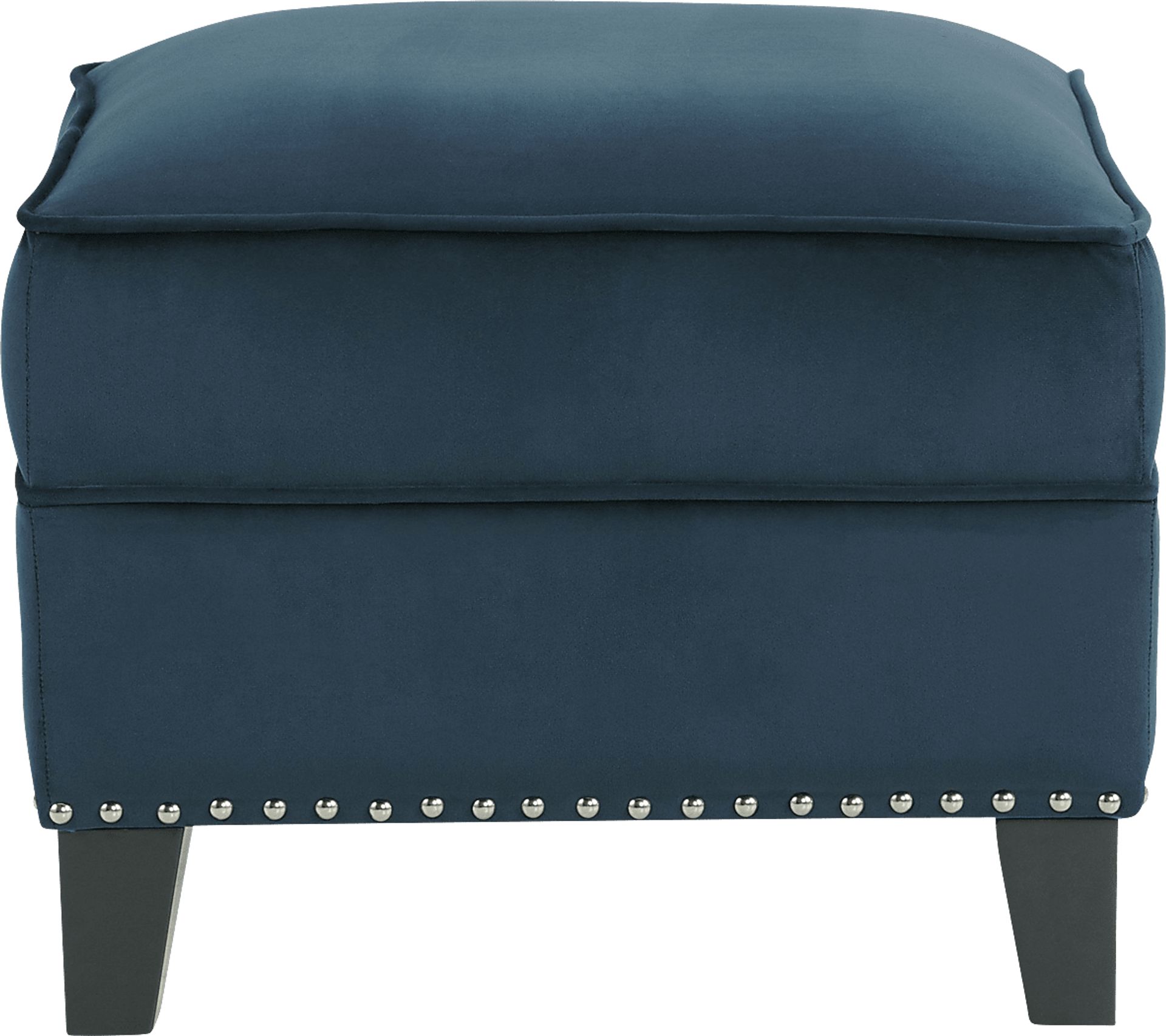 Ginnbrooke Navy Ottoman - Image 3