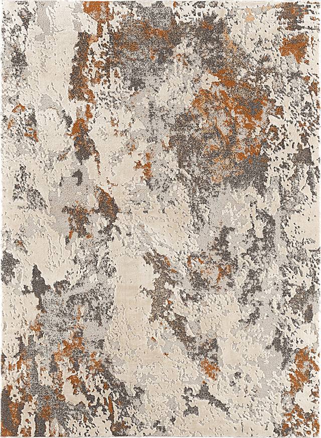 Ginnova Brown 5'3 x 7'6 Rug - Thumbnail - Image 1
