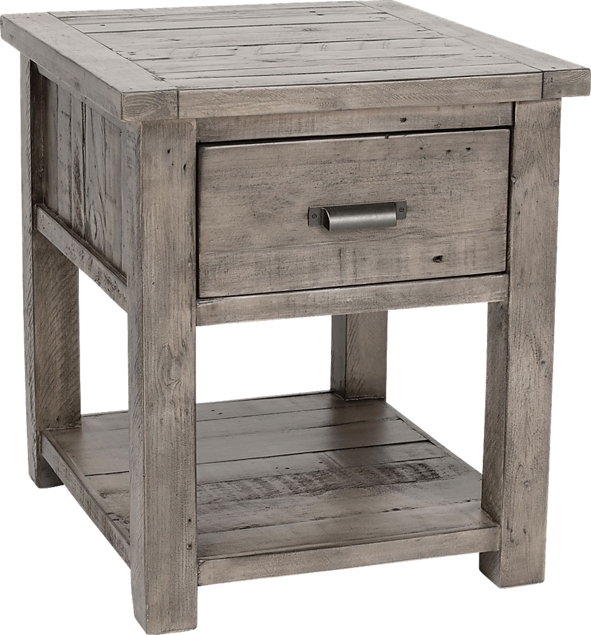 Giornico Gray End Table - Image 1