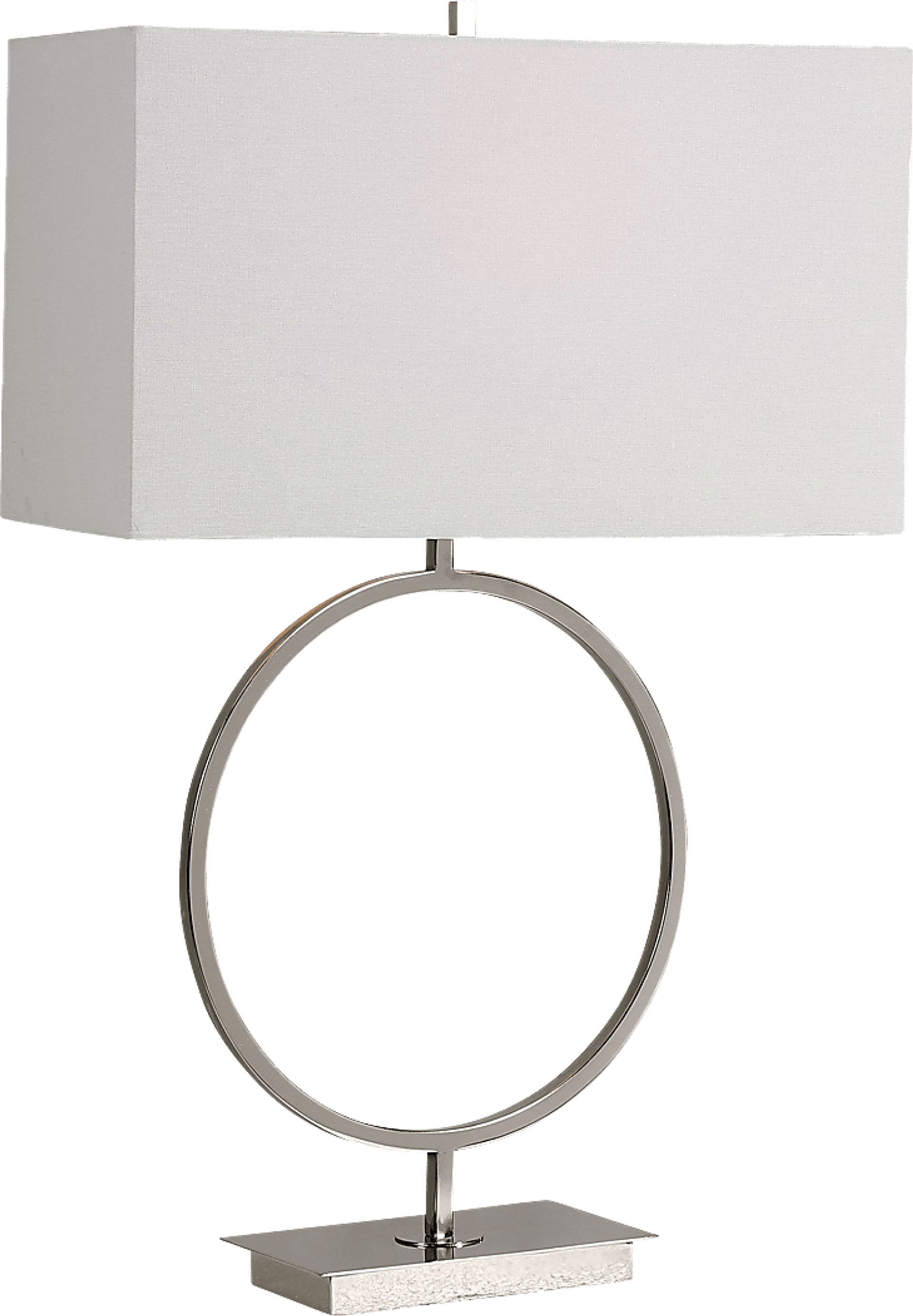 Girard Place Nickel Lamp - Image 1