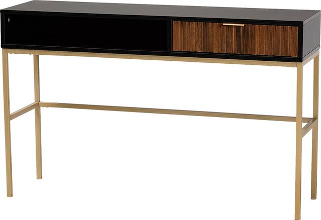 Girod Black Console Table - Thumbnail - Image 1