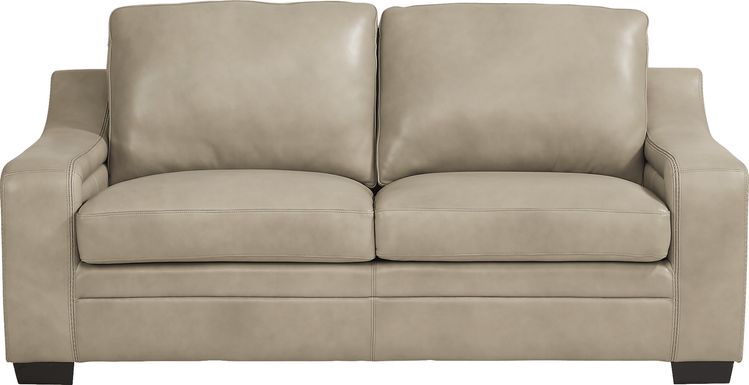 Gisella Leather Apartment Sofa