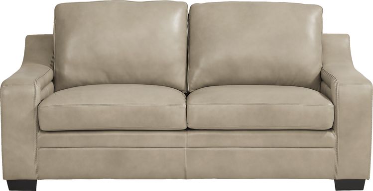 Gisella Leather Sleeper Apartment Sofa