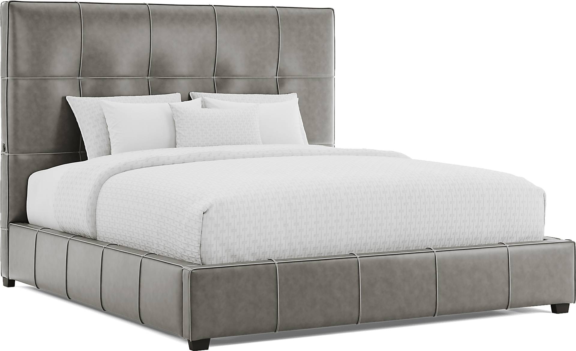 gray 3 pc king bed