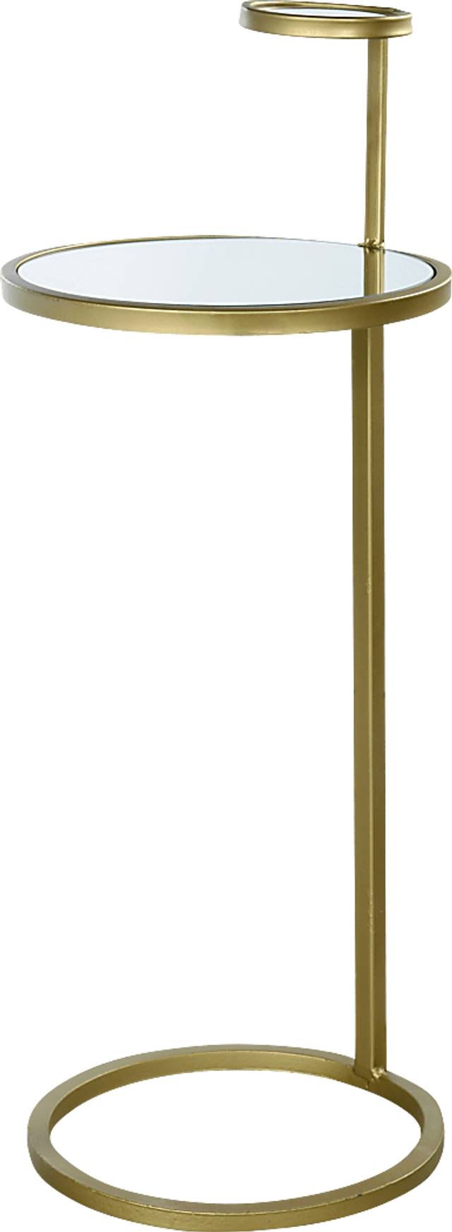 Gittinger Gold Side Table - Thumbnail - Image 1