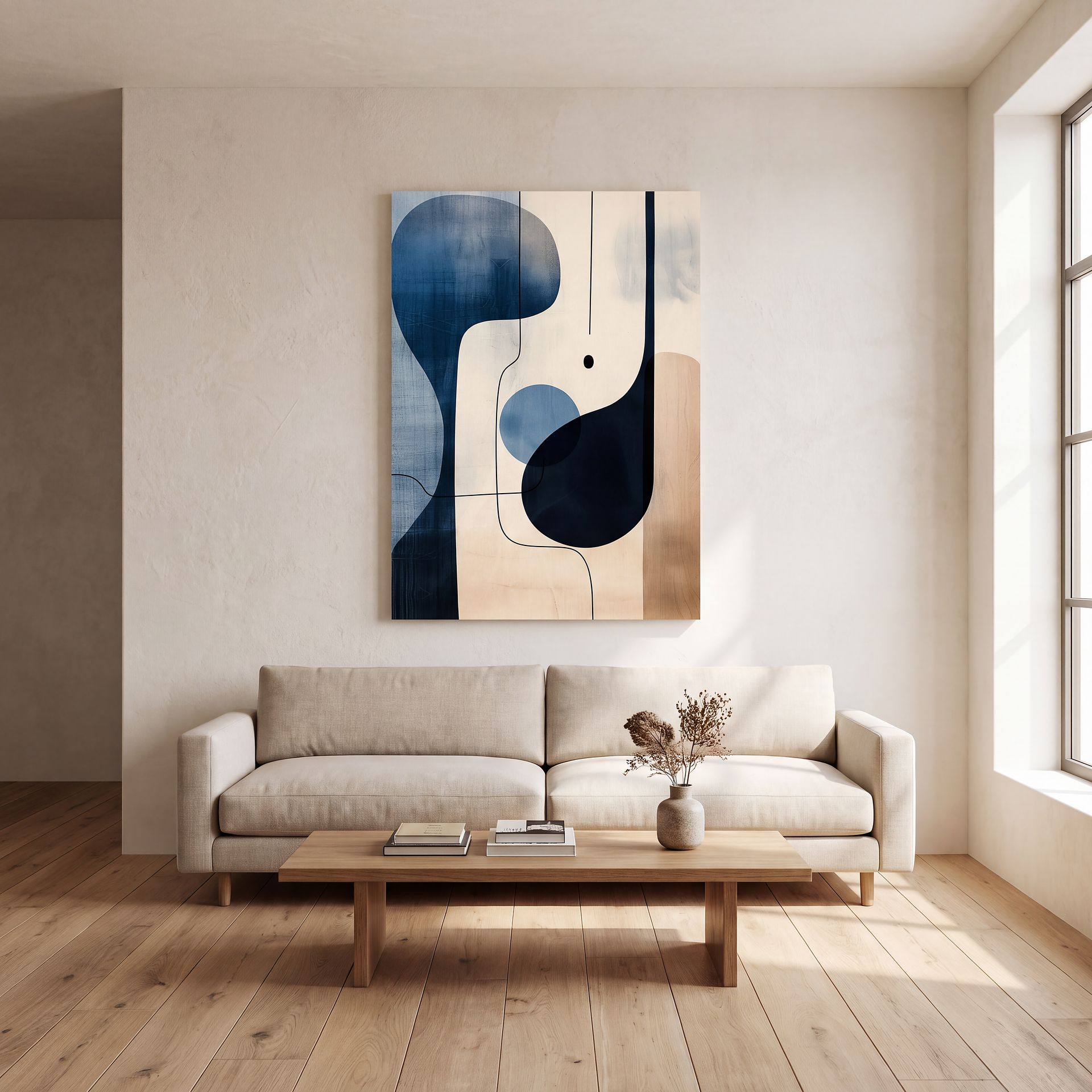 Giunta Blue Artwork - Image 3